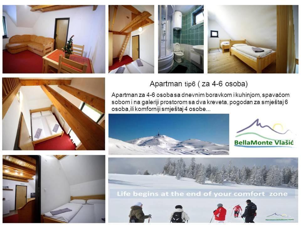 Apartments Bellamonte Влашич Екстериор снимка