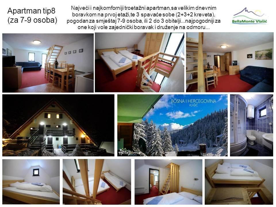 Apartments Bellamonte Влашич Екстериор снимка